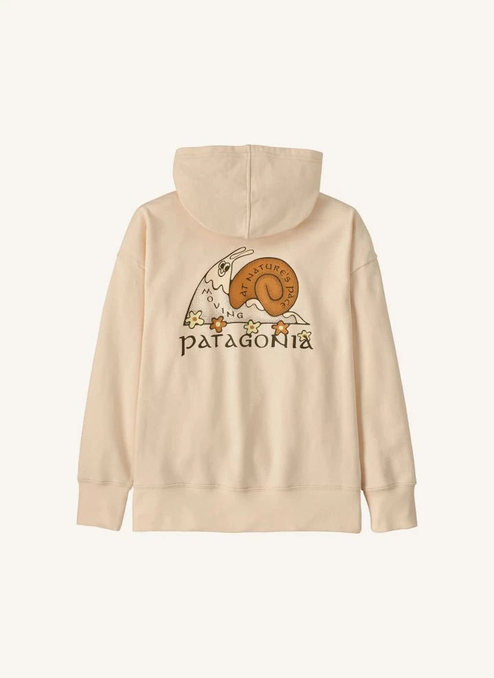 Patagonia - Logo Kapuzenhoodie | Natural