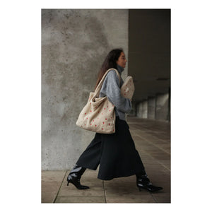 Studio Noos - Herz-Laptoptasche | Ecru
