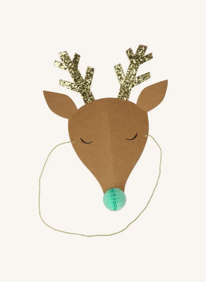 Meri Meri - Lustige Rentier-Weihnachtshüte - 6er Set