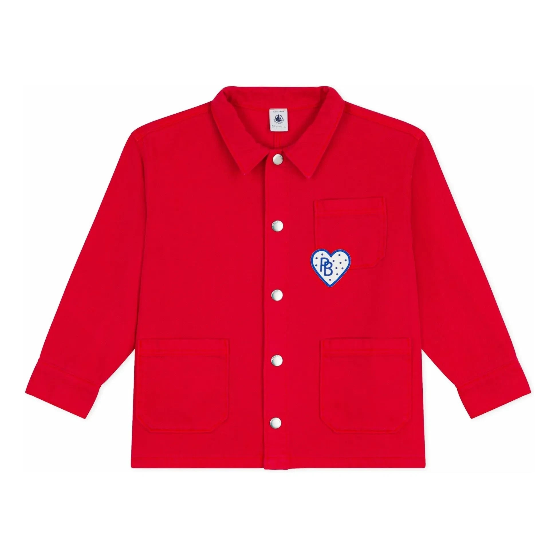 Petit Bateau - Denim İşçi Ceketi | Vermillion
