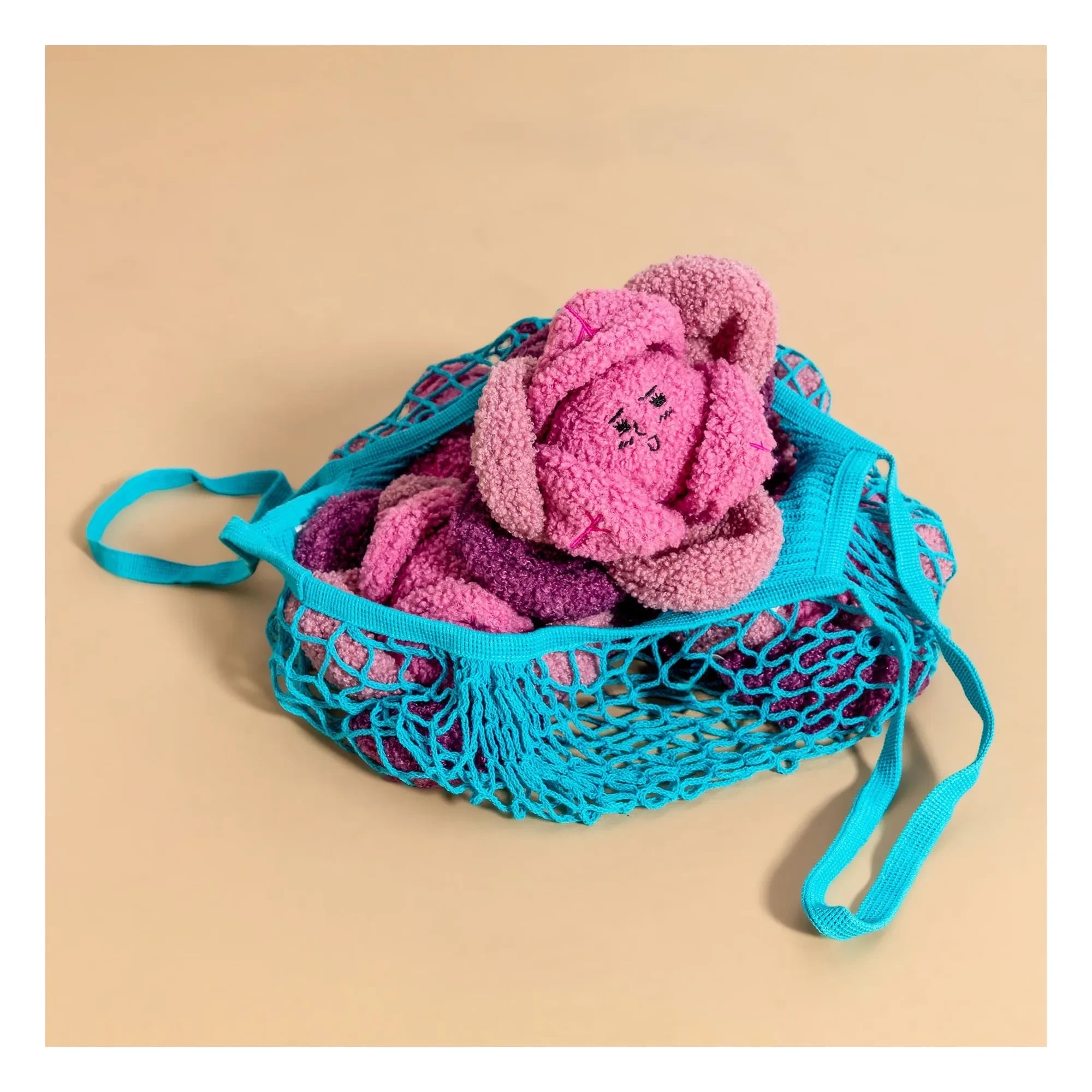 The Furry Folks - Rotkohl-Schnüffelspielzeug | Rosa