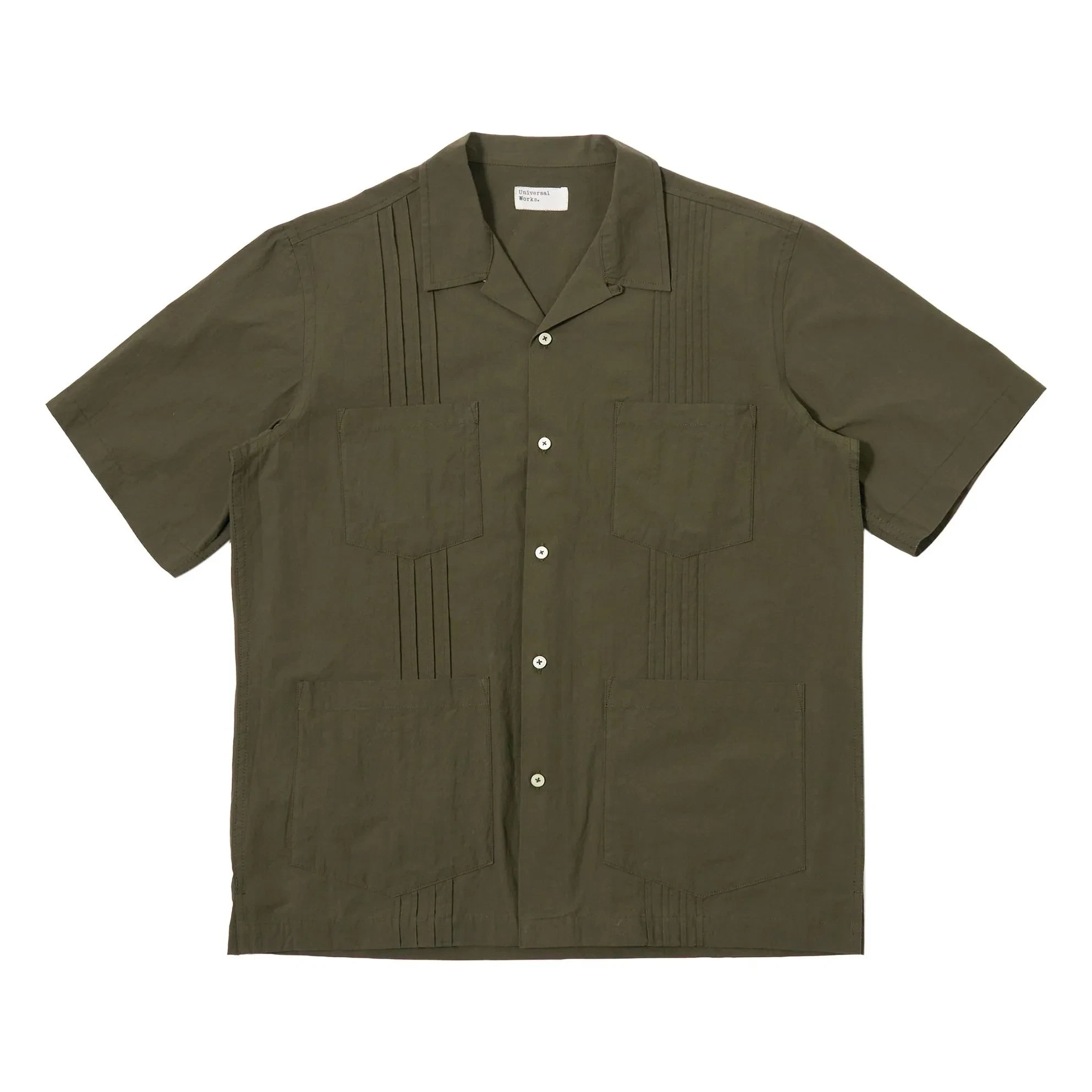 Universal Works - Chemise Dwight Baumwolle | Khaki