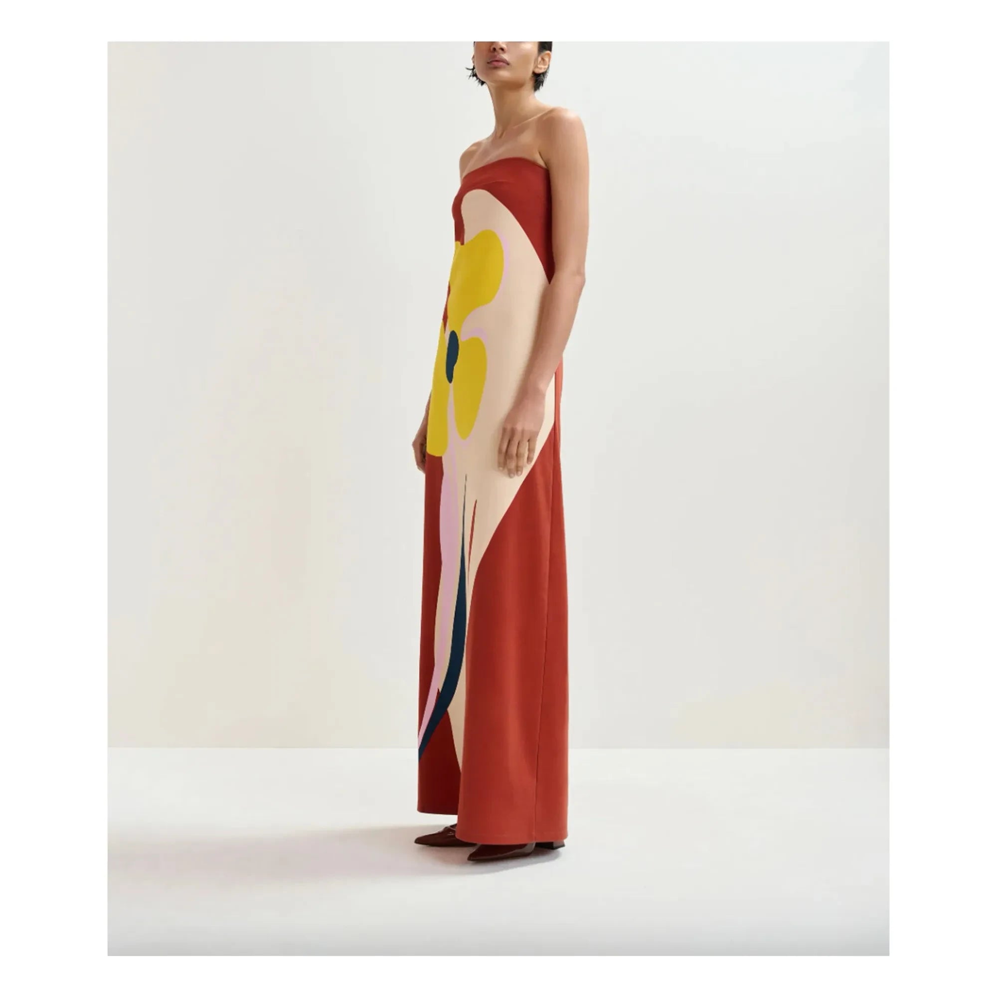 Essentiel Antwerp - Jannick Baumwollkleid | Ziegelrot