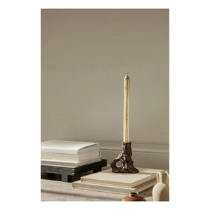 Ferm Living - Dryp Gemüsewachskerzen - 2er Set | Olivgrün