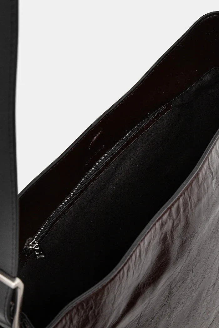ZADIG&VOLTAIRE JANE HOBO VINTAGE PATENT Deri Çanta