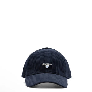 Barbour - Preston Kadife Şapka | Koyu Mavi