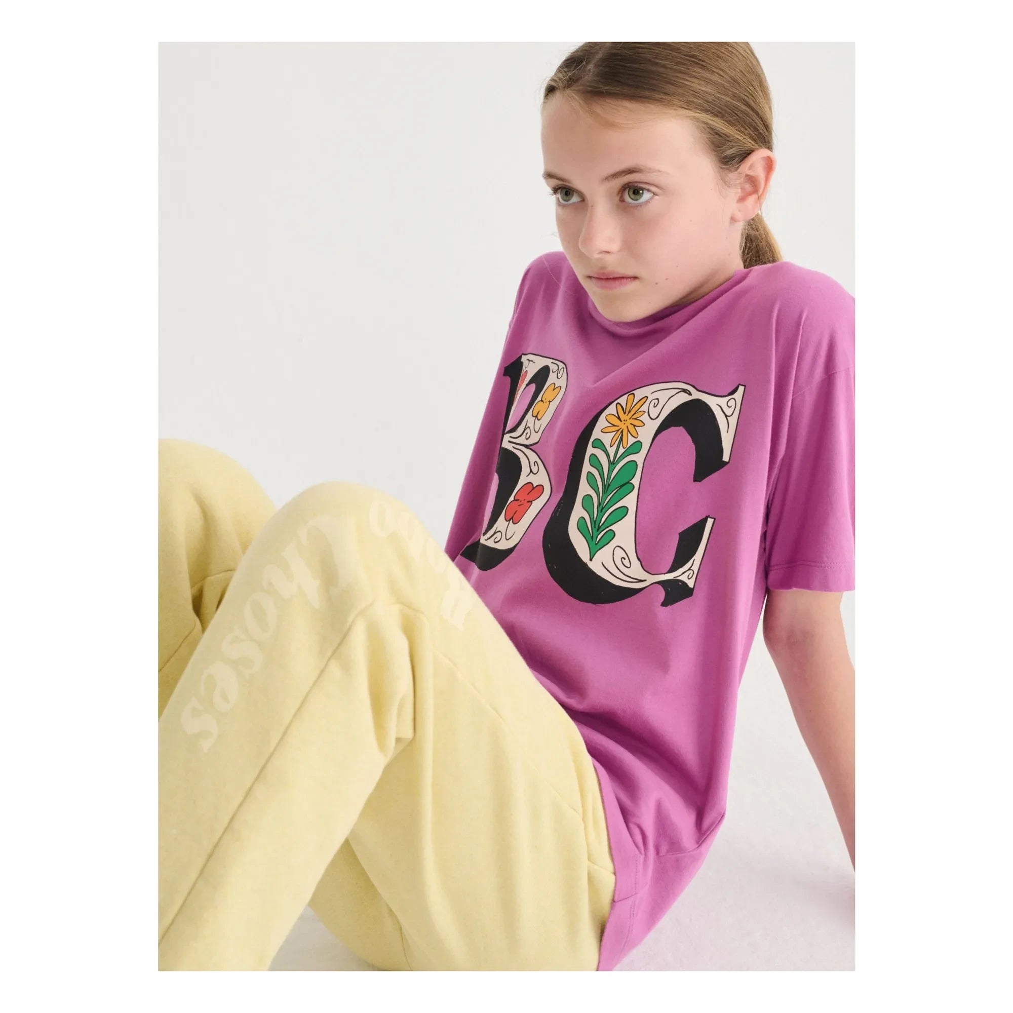 Bobo Choses - BC Bio-Baumwoll-T-Shirt | Violett