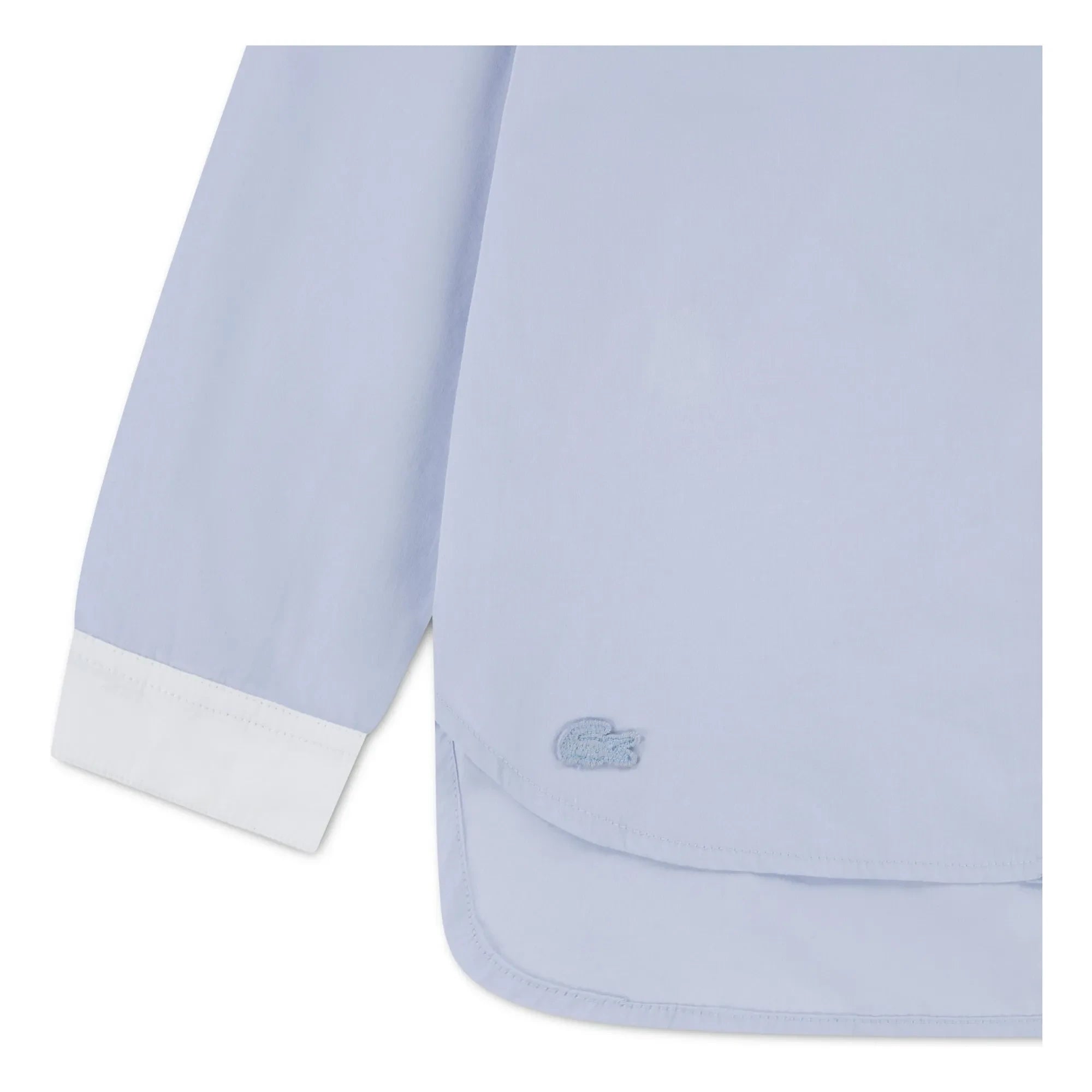 Lacoste - Hemd L Bio-Baumwolle | Hellblau