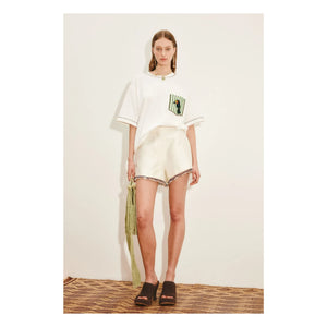Alémais - Toucan Bio-Baumwolle T-Shirt | Weiß