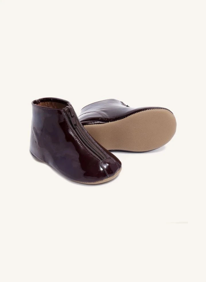 Pèpè - Burgundy Rugan Bilekte Botlar