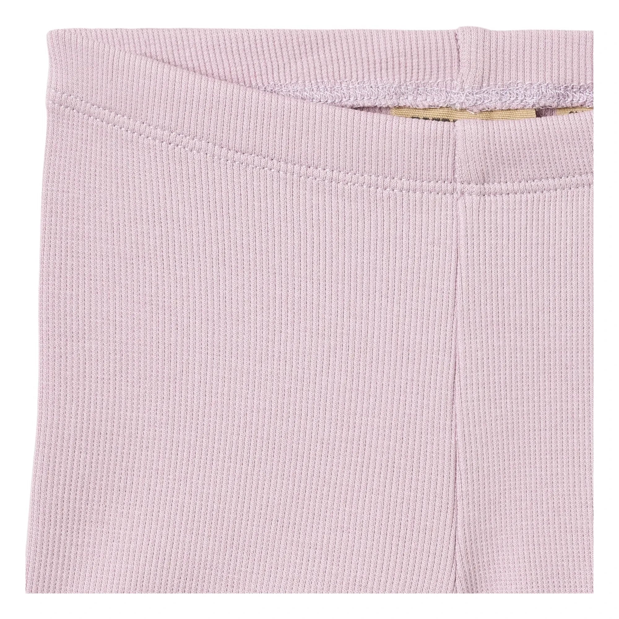 Wheat - Baby Shorts aus Bio-Baumwolle mit Rippbündchen | Lavendel
