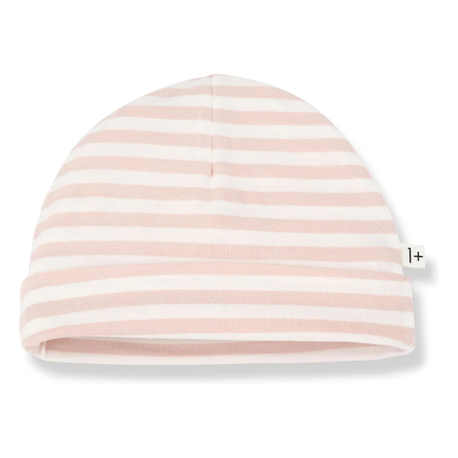 1+ in the family - Gestreifte Gio Latzhose | Beige rosa