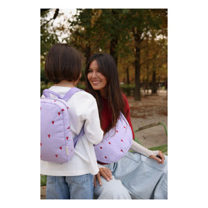 Studio Noos - Puffy Hearts Rucksack | Lila