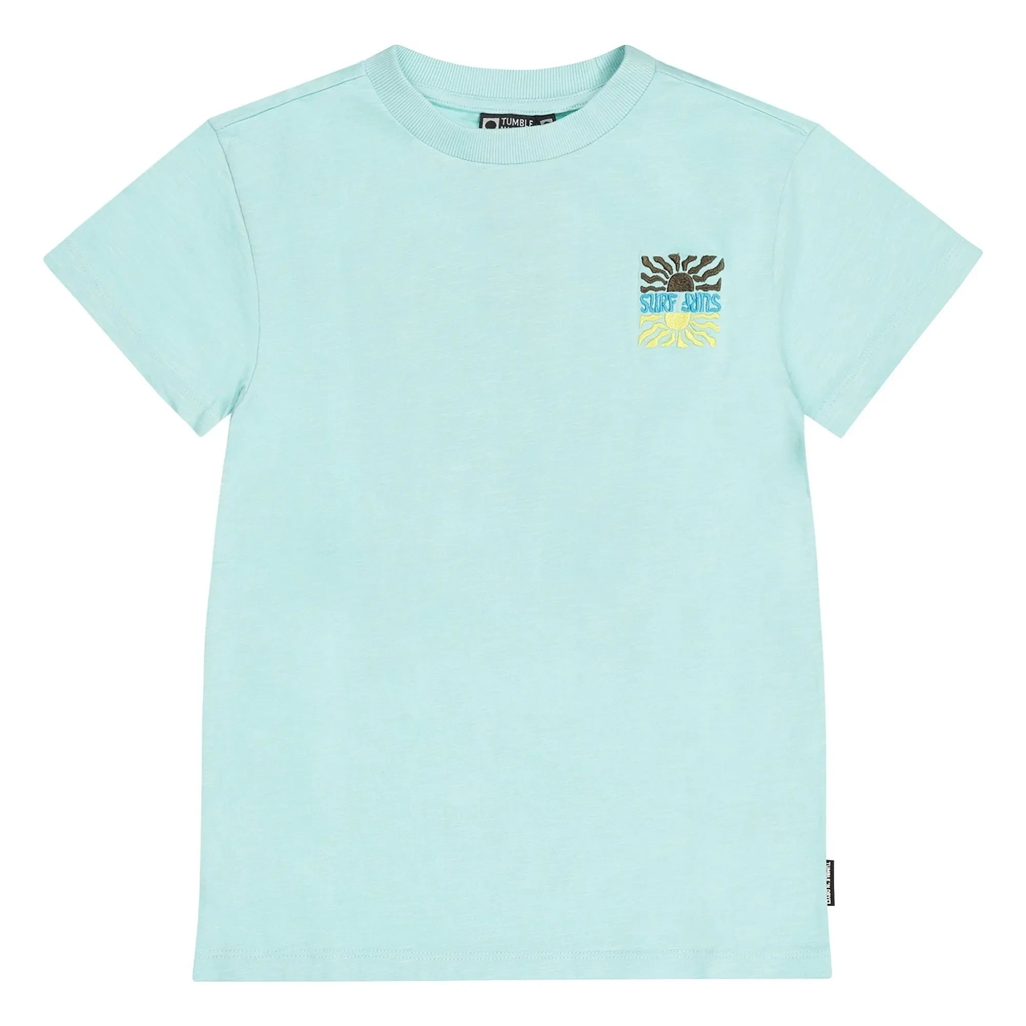 Tumble N'Dry - Reef Sunset Bio-Baumwoll-T-Shirt | Hellblau