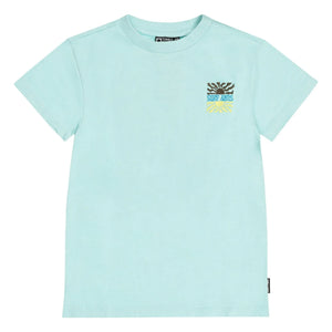 Tumble N'Dry - Reef Sunset Bio-Baumwoll-T-Shirt | Hellblau