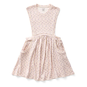 Soor Ploom - Dunes Fleurie Bio-Baumwollkleid | Puderrosa