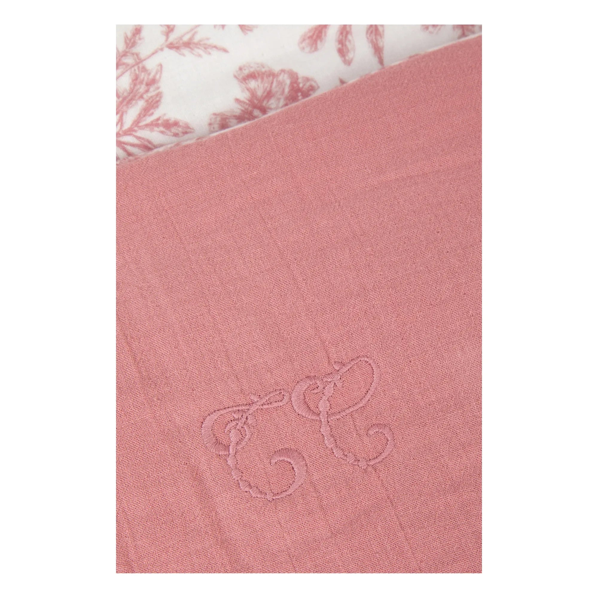 Tartine et Chocolat - Toile de Jouy Decke | Pfirsich