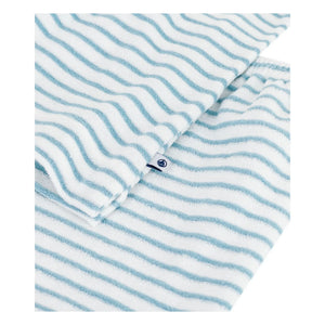 Petit Bateau - Gestreifte Frottee-Pyjama-Shorts | Blau