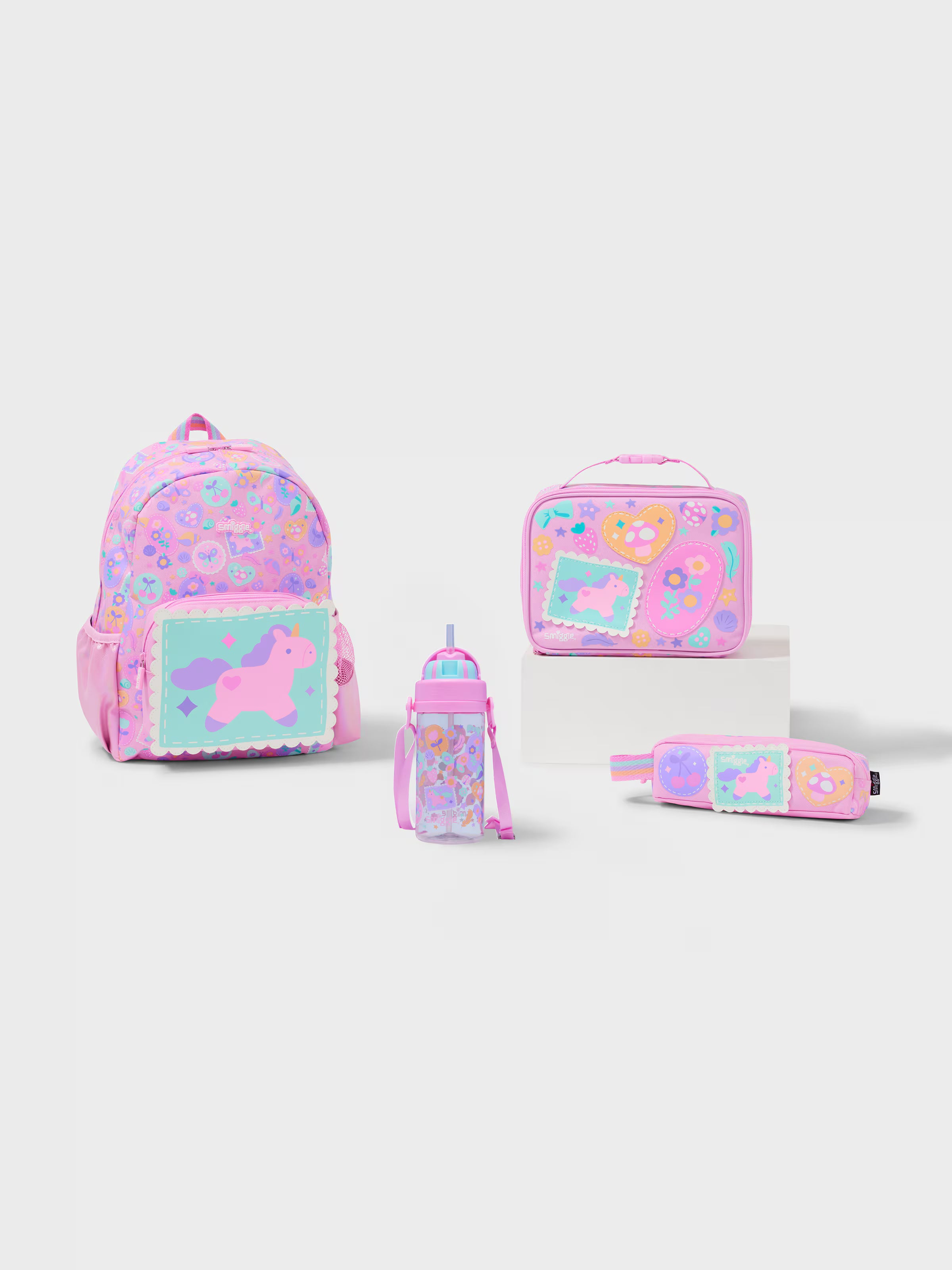 Smiggle - Little Journeys 4'lü Çanta Seti