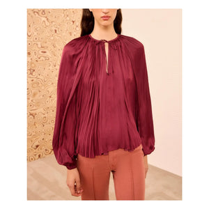 Ulla Johnson – Bluse Electra | Bordeaux