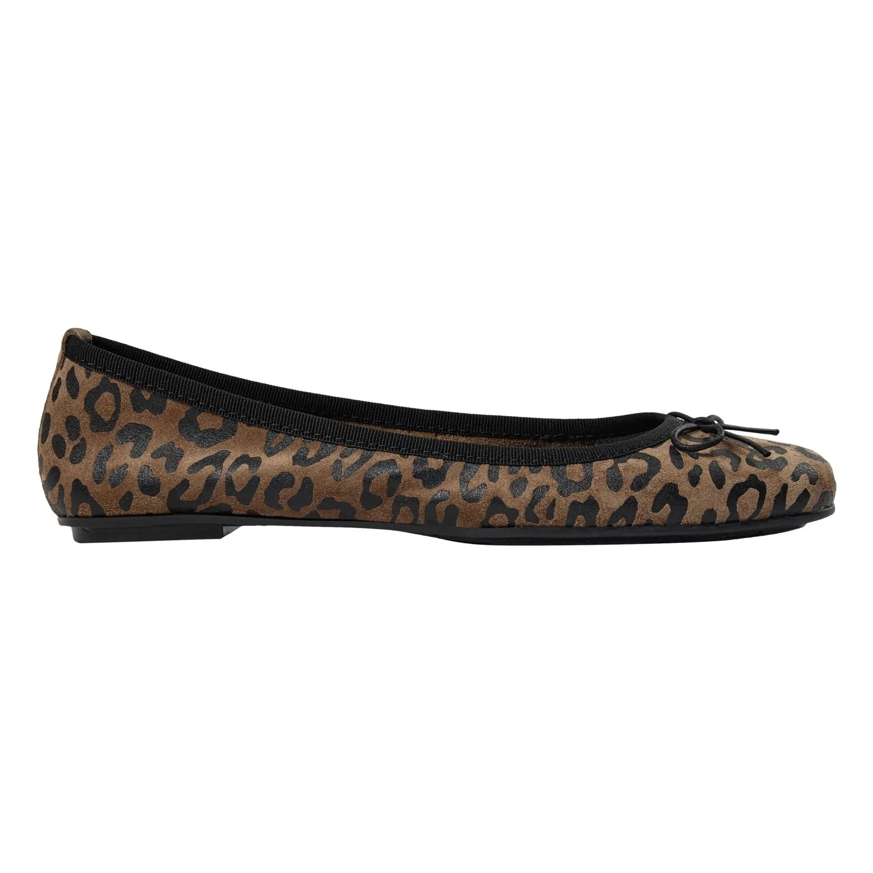 Sofie Schnoor - Leopard Agnessy Wildleder-Ballerinas | Braun