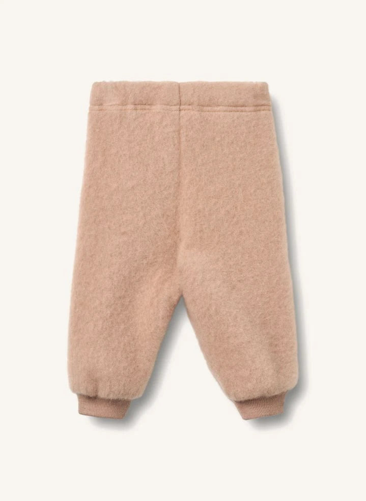 Wheat - Kinnie Merino Yünlü Polar Pantolon | Toz Pembe