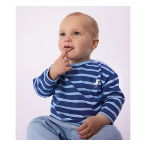 Petit Bateau - Seagull T-Shirt | Blau
