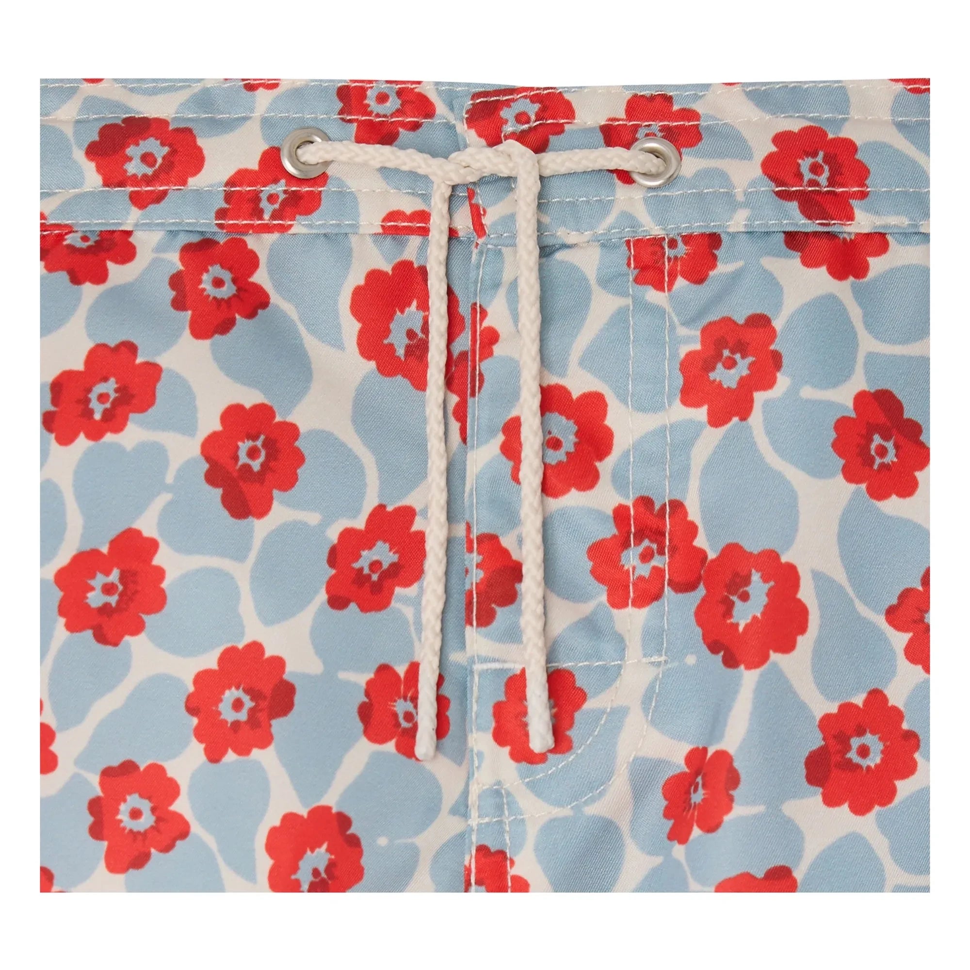 Bonpoint - Ariel Fleuri Badeshorts aus recyceltem Polyester | Hellblau