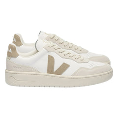 Veja - V-90 Leather O.T. Sneakers | Taupebraun