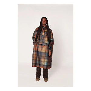 Rainkiss - Tartan-Regencape - Damenkollektion | Orange
