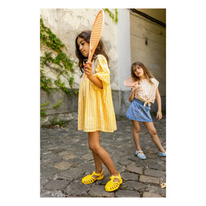 Louis Louise - Pauly Gestreiftes Kleid | Gelb
