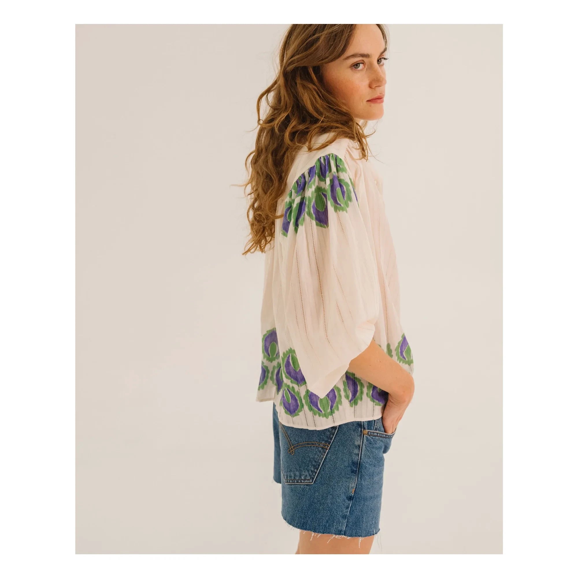 Tinsels - Candide Bluse | Blau
