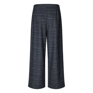 Lollys Laundry - Karierte Hose Zola | Dunkelblau