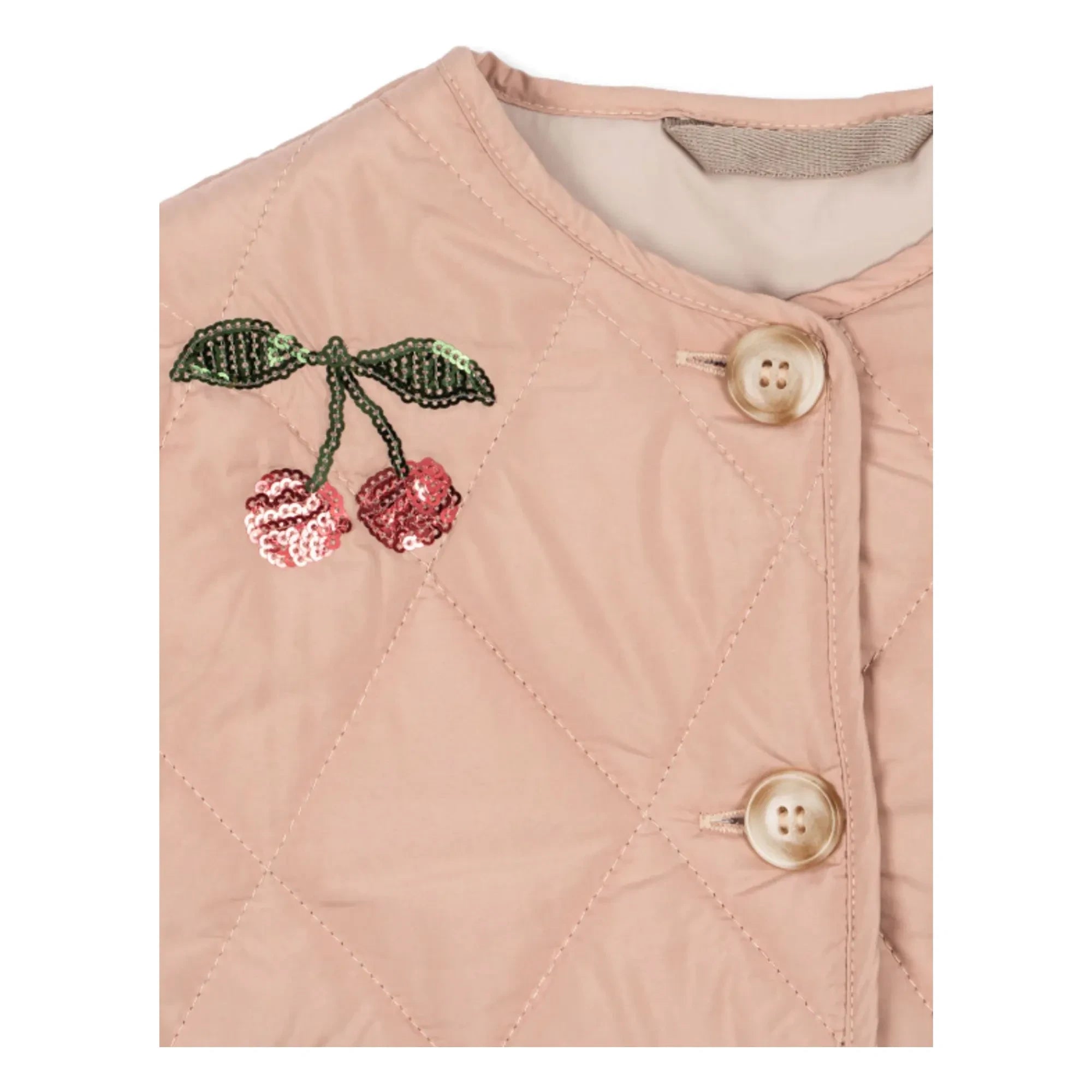 Konges Sløjd - Sequins Flora Cerises Steppjacke | Rosa