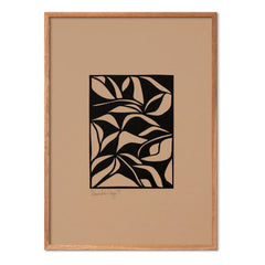 Poster and Frame - Leaves No. 1 Poster - The Poster Club - Ungerahmt