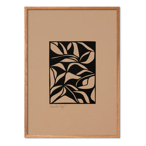Poster and Frame - Leaves No. 1 Poster - The Poster Club - Ungerahmt