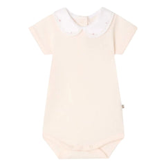 Bonpoint - Schwan-Body aus Bio-Baumwolle | Rosa