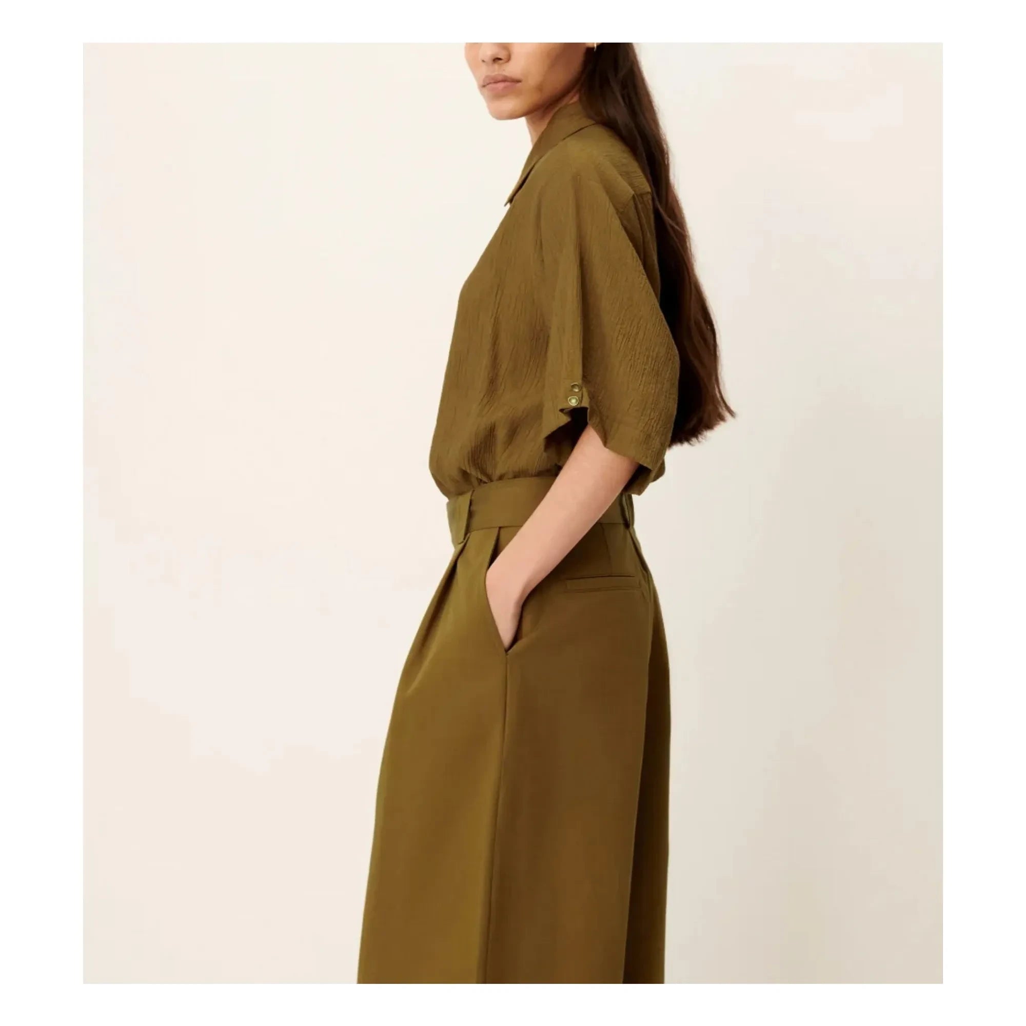 Sessùn - Bluse Kalya | Khaki