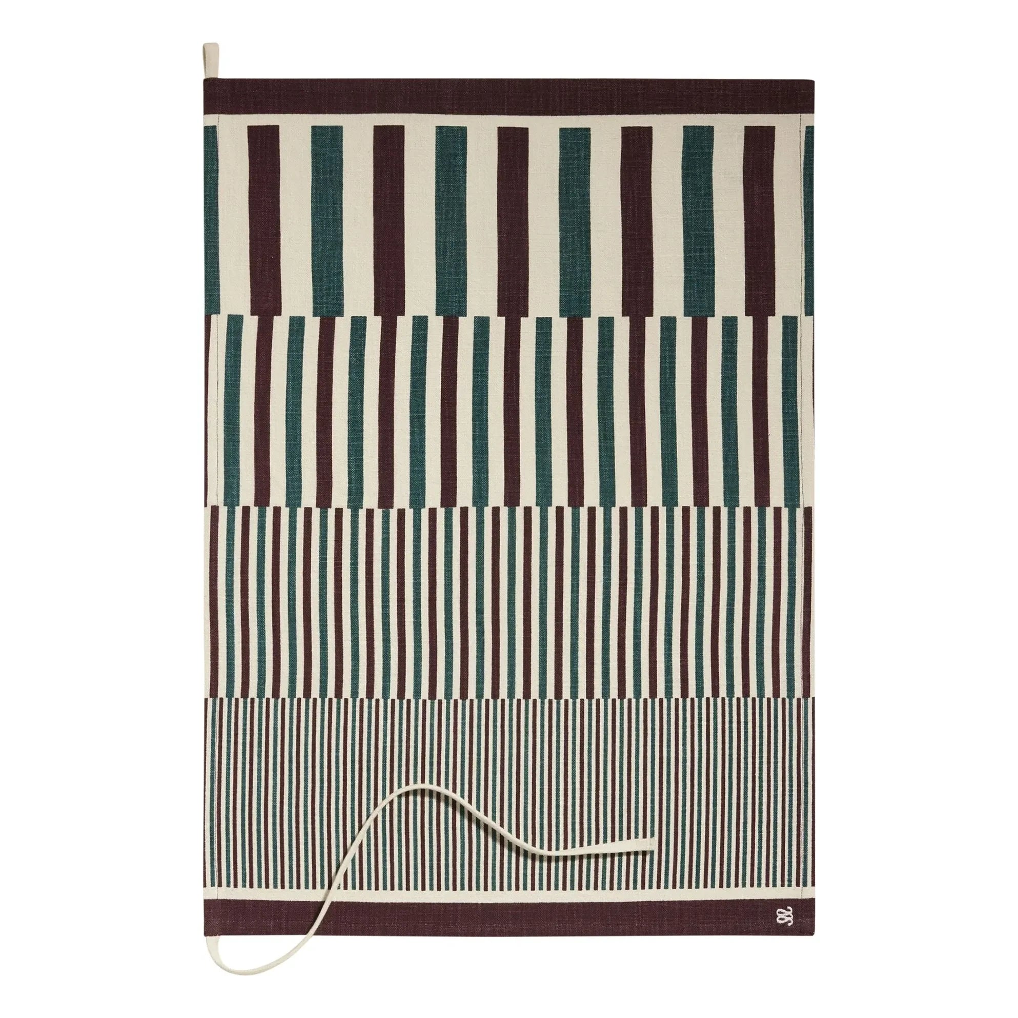 Maison Sarah Lavoine - Norma Geschirrtuch | Bordeaux