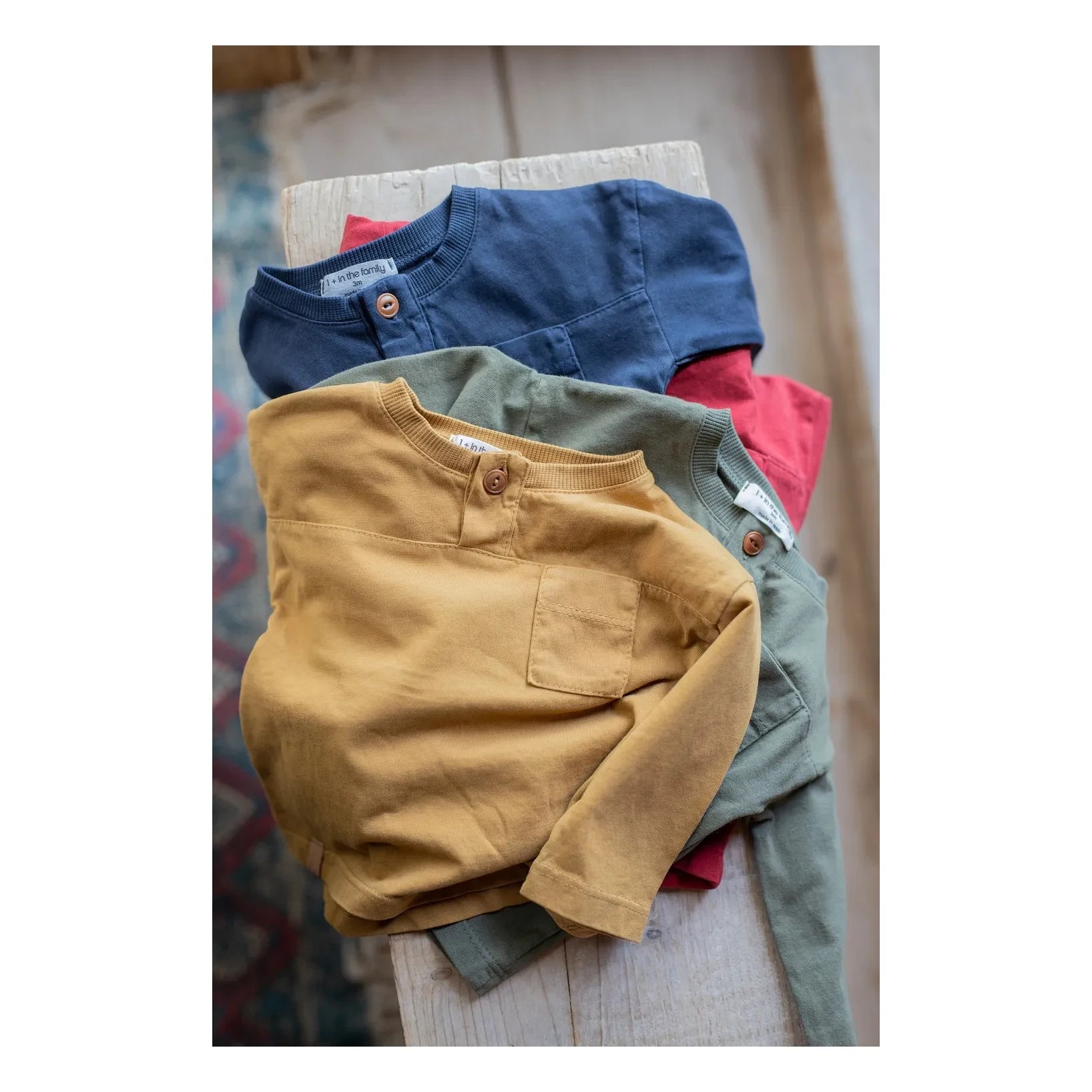 1+ in the family - Halifax Tişört | Hardal