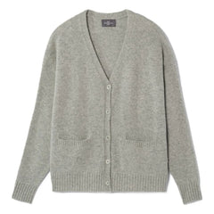 Bompard - Oversize Kaschmirweste | Silbergrau
