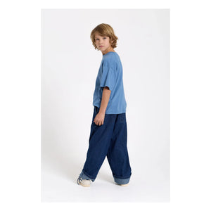 Smallable Kid - Nils Bio-Baumwoll T-Shirt | Blau