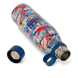 Legami - 800 ml Thermos - Reiseaufkleber - Heiß & Kalt