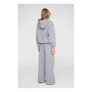 Anine Bing - Kacey Monogramm Pullover | Meliertes Grau