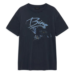 Anine Bing – Kent T-Shirt | Schwarz