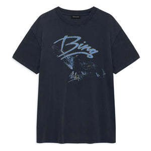 Anine Bing – Kent T-Shirt | Schwarz