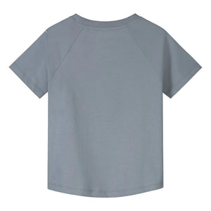 Gray Label – T-Shirt aus Bio-Baumwolle | Eisblau