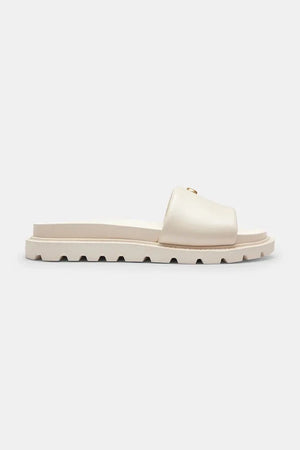 Coach Brynn Leather Slide Sandal Kadın Deri Düz Taban Terlik