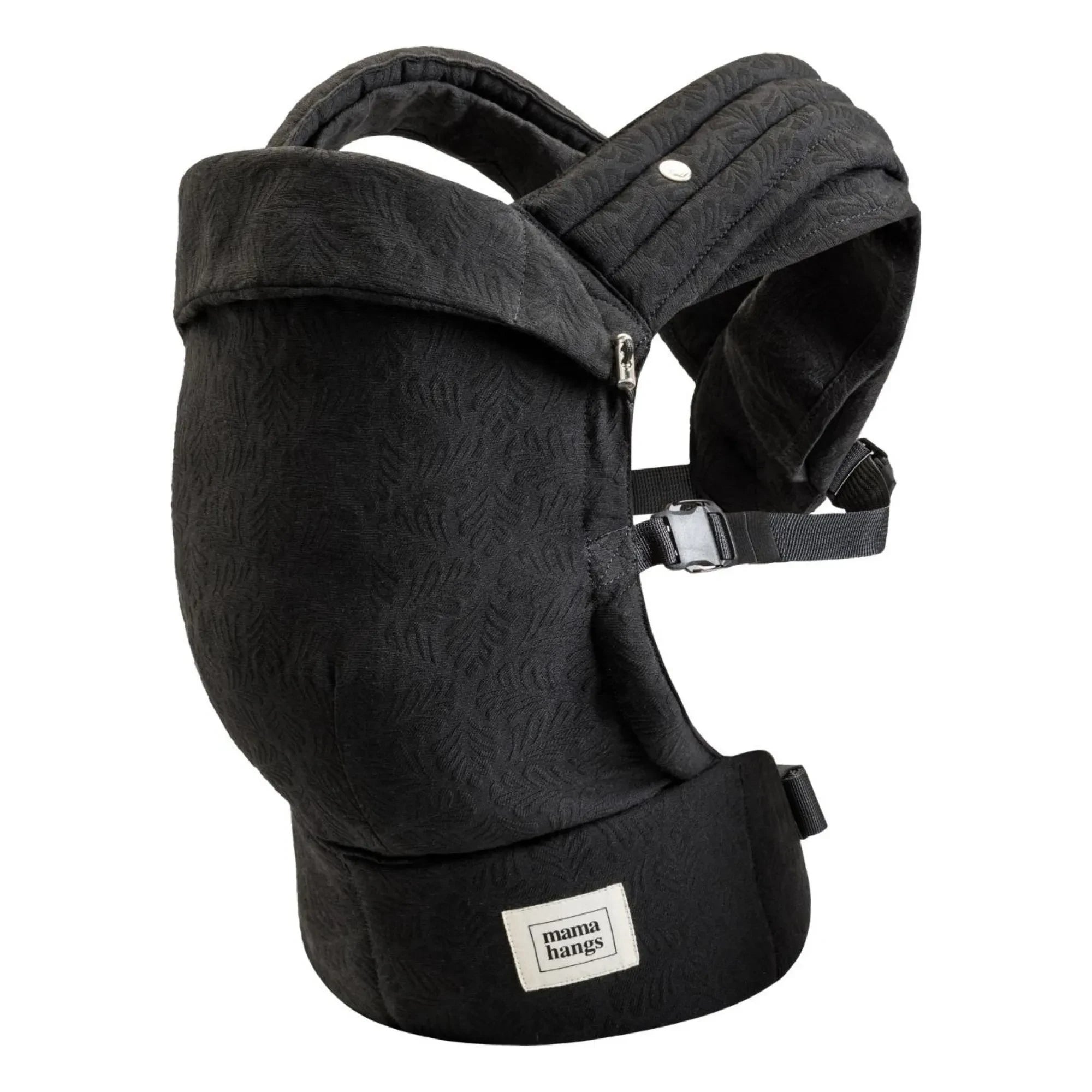 Mama Hangs - Carry & Bloom Babytrage | Schwarz