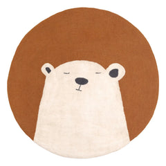 Muskhane - Felt Pasu Grizzly Teppich | Puder